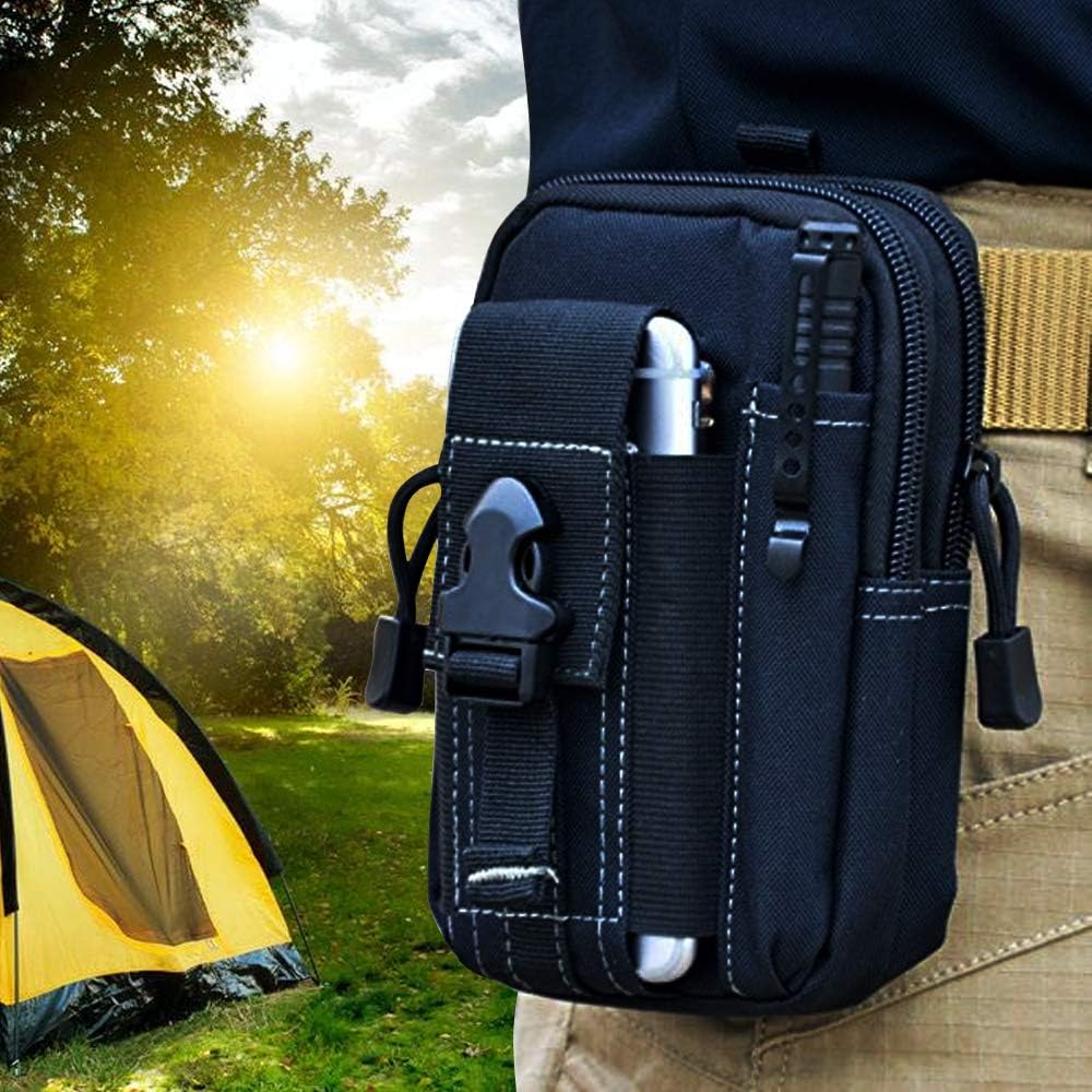 Outdoor Adventure Trips - Bolsa tática molle para cinto, bolsa