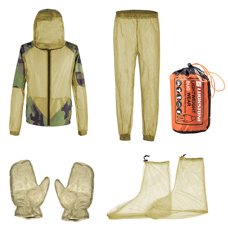 Outdoor Adventure Outfit - Roupas à prova de mosquitos de