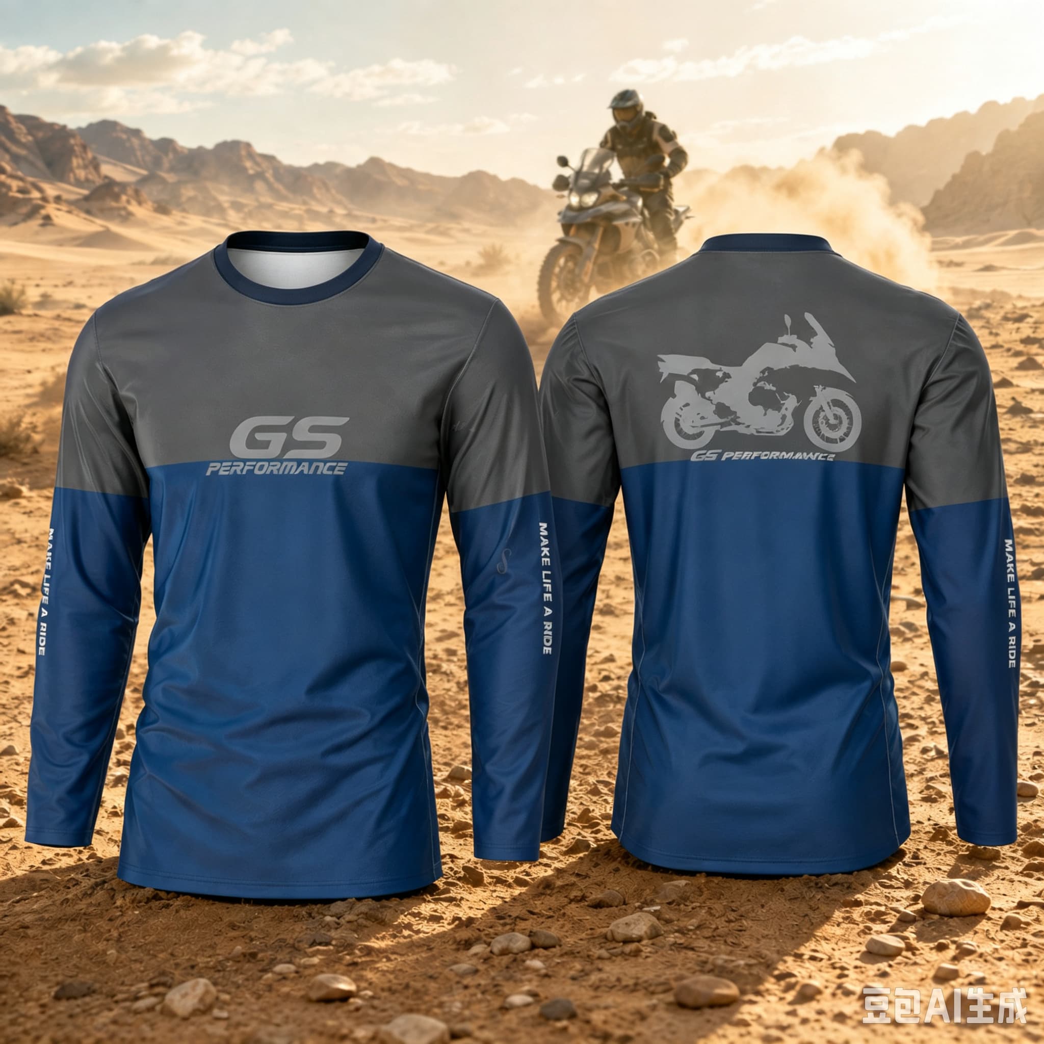 Outdoor Adventure Sports - Camisa de Manga Longa para Motocicleta