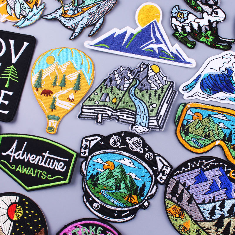 Outdoor Adventure And Travel Show - Natureza aventura remendos de viagem para
