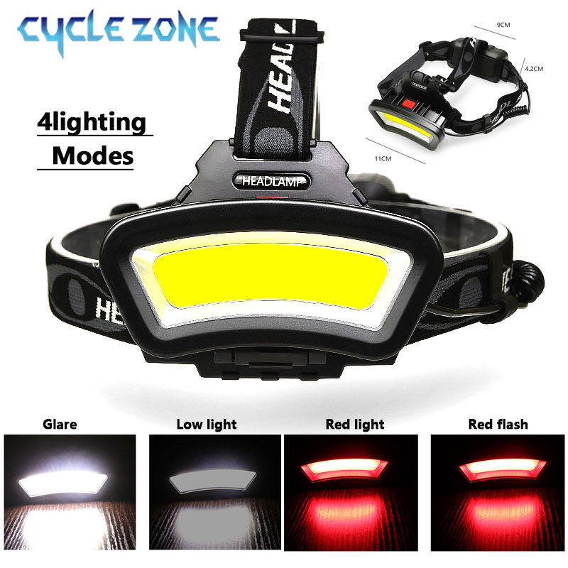 Cob led farol usb recarregável - Outdoor Adventure Zone avaliação e preço