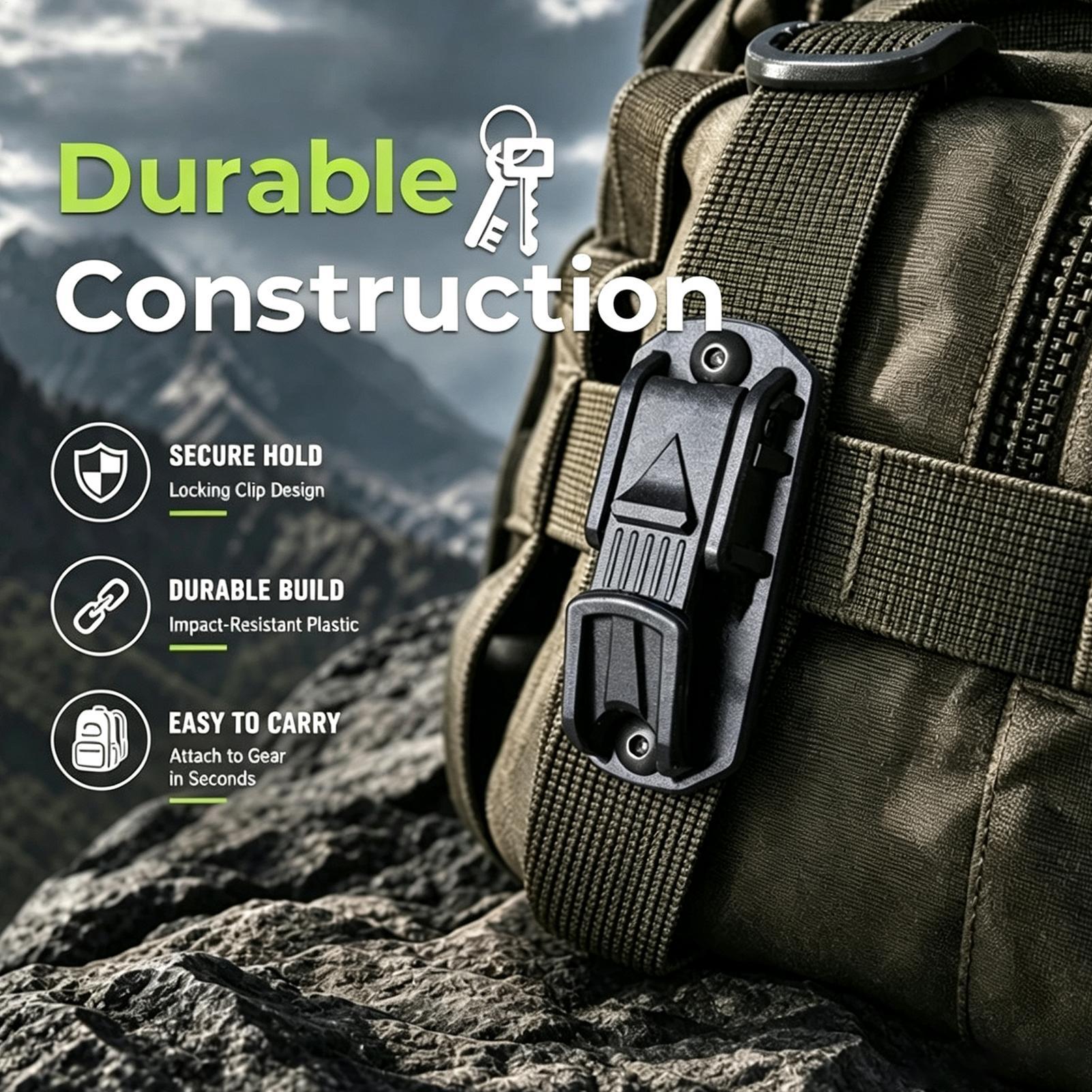 1 unidade de prendedor de cint - Outdoor Adventure Backpack avaliação e preço