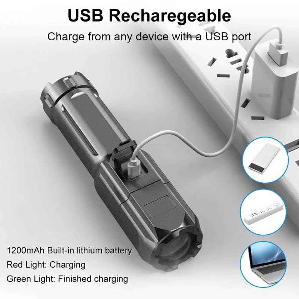 Mini USB recarregável Zoomable - Outdoor Adventure Zone avaliação e preço