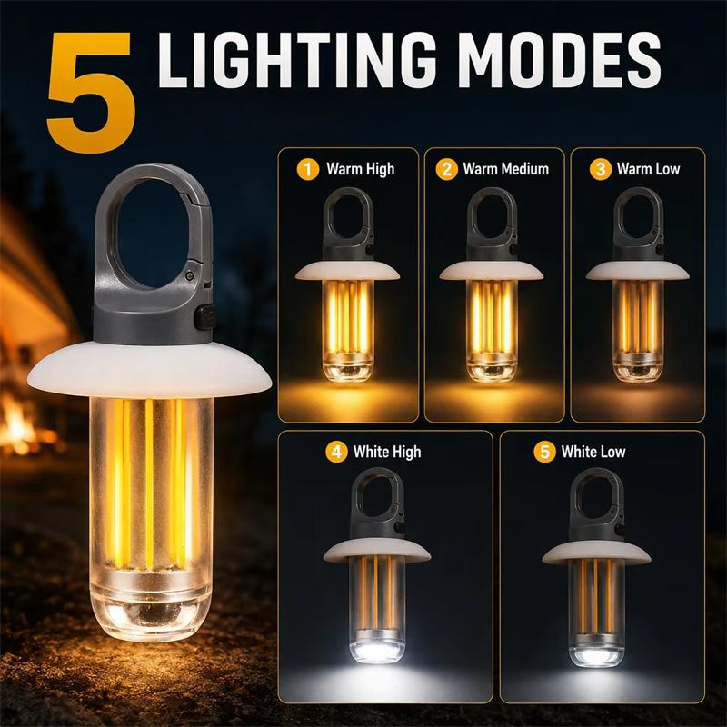 Lanterna LED recarregável com  - Outdoor Adventure Trips avaliação e preço