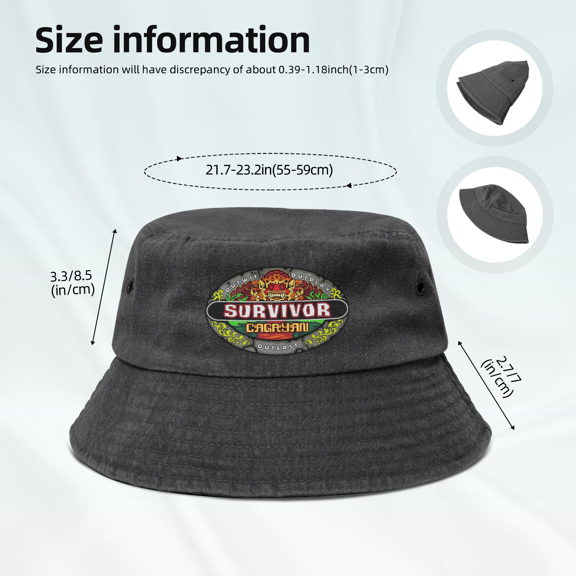 Chapéus Bucket e Bonés de Pesc - Outdoor Adventure And Travel Show avaliação e preço
