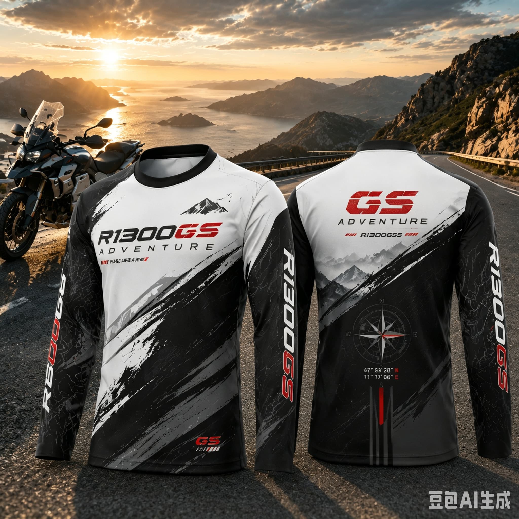 Camisa de Manga Longa para Mot - Outdoor Adventure Sports avaliação e preço