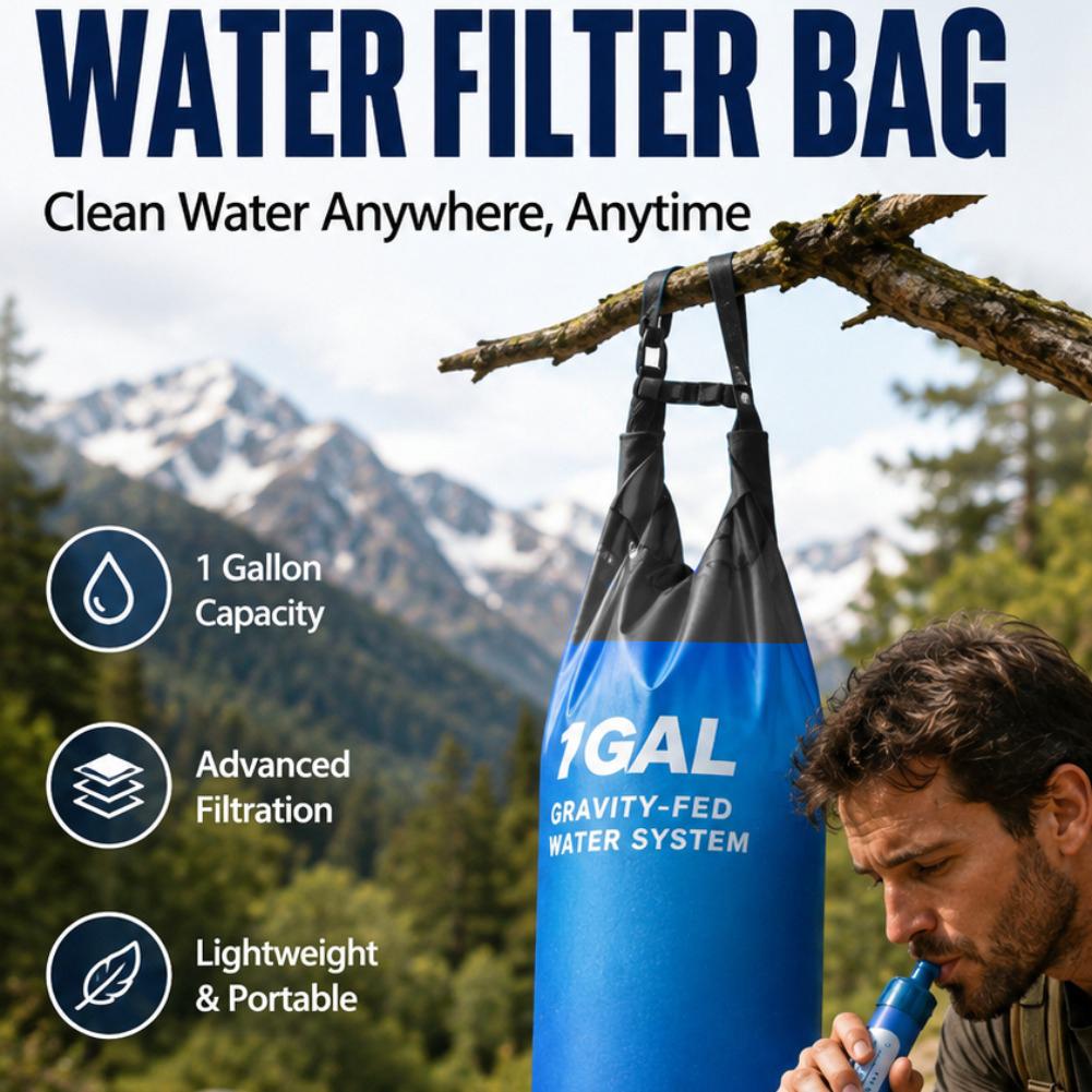 Kit de Filtro de Água por Grav - Outdoor Adventure Backpack avaliação e preço