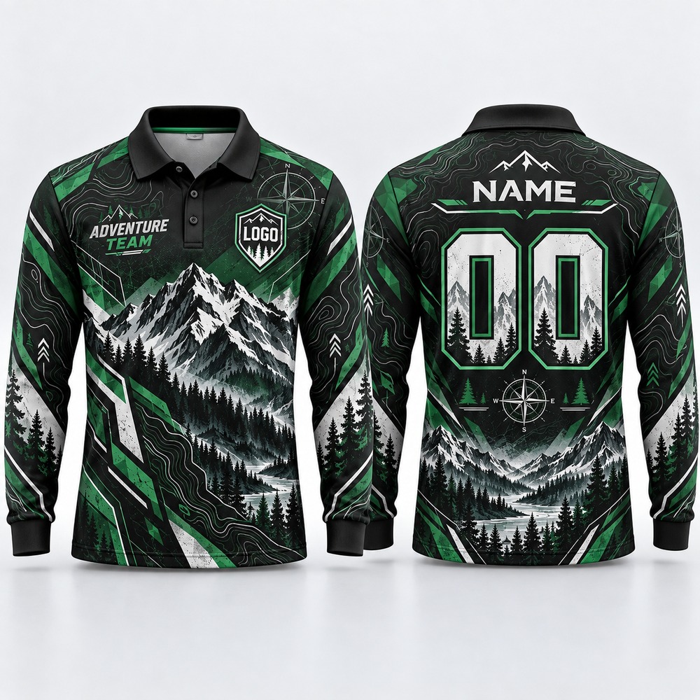 Camisa Polo de Manga Longa Per - Outdoor Adventure Outfit avaliação e preço