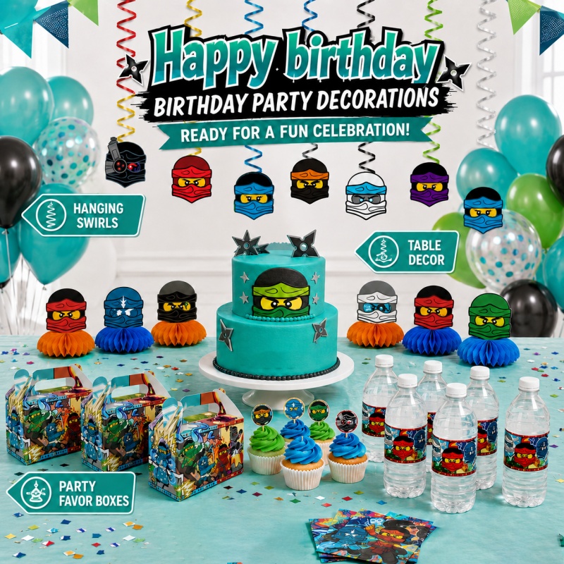 Conjunto de Decoração para Fes - Outdoor Adventure Birthday Party avaliação e preço